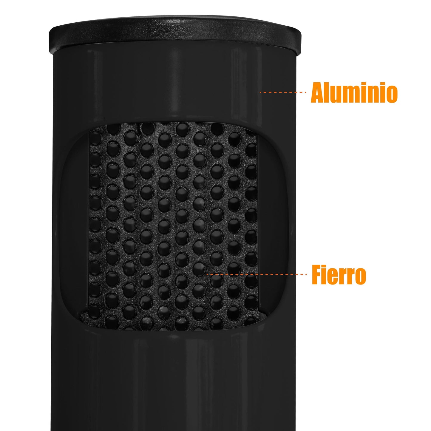 CENICERO MAXIMA NEGRO