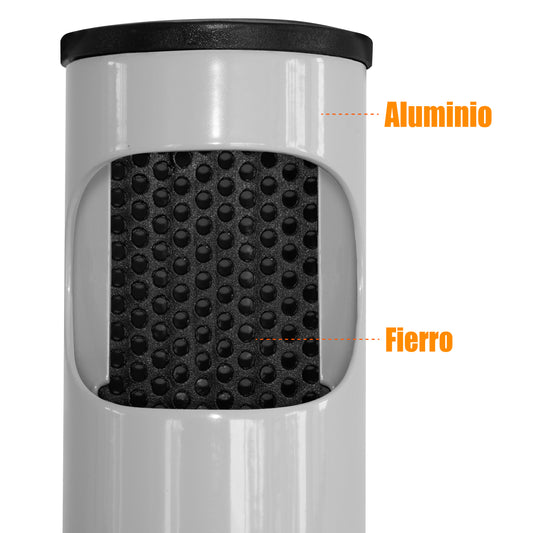 CENICERO MAXIMA GRIS