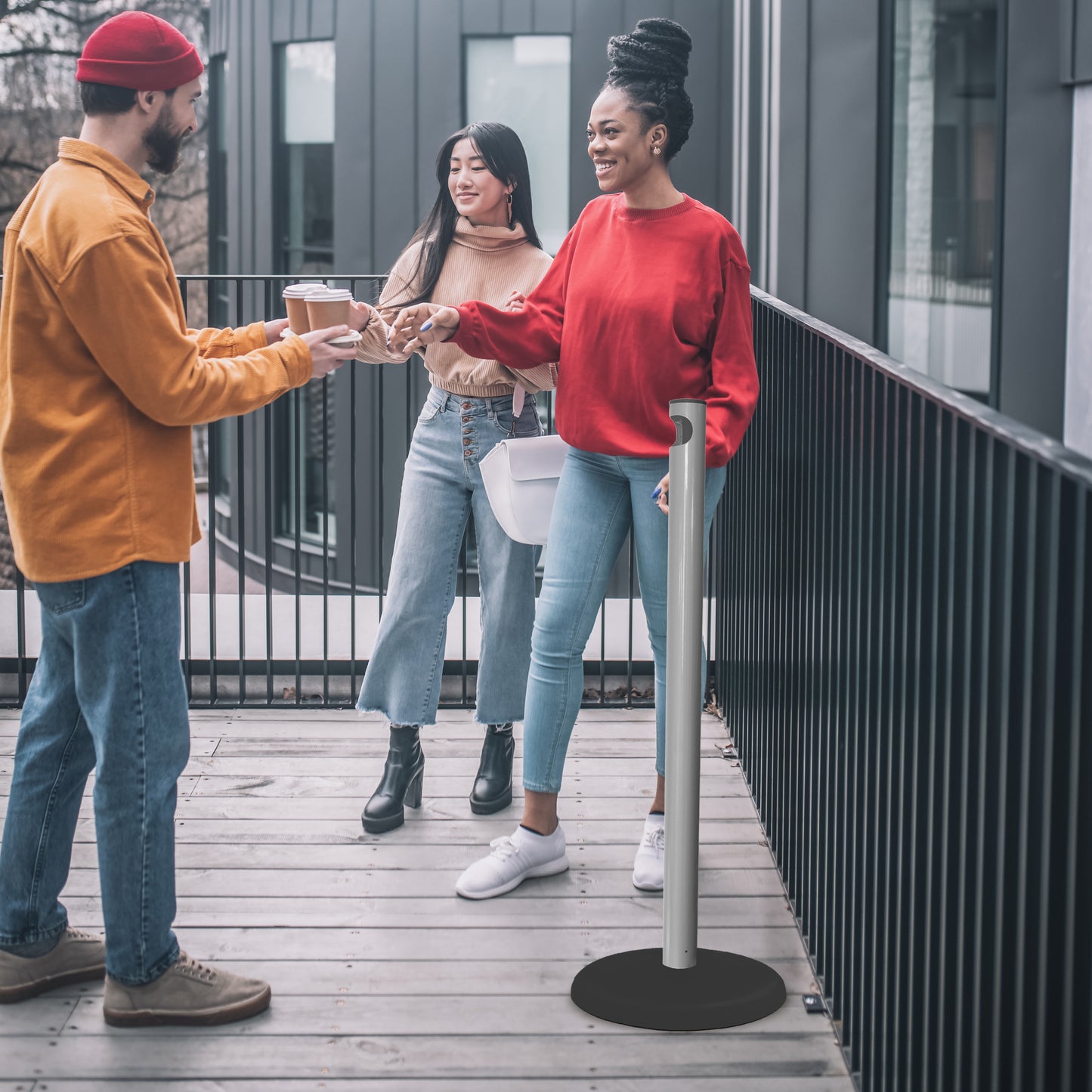 CENICERO MAXIMA GRIS