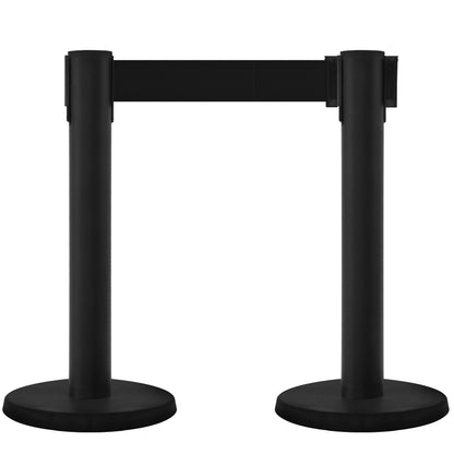 POSTE EXPO NEGRO (2 POSTES)