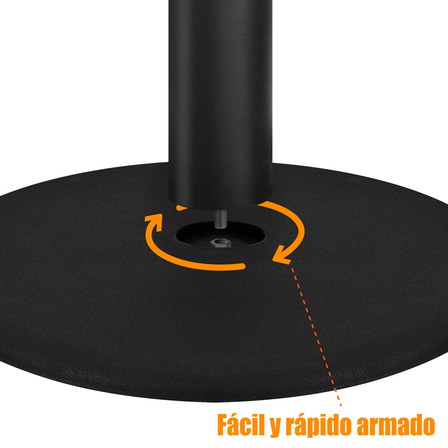 POSTE MAXIMA NEGRO (2 POSTES)