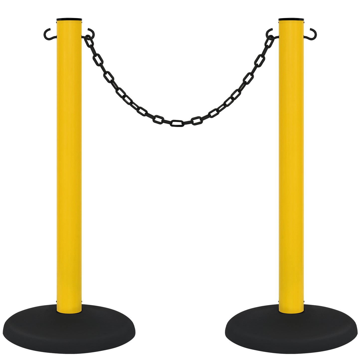 POSTE PLASTICO PARA CADENA (2 POSTES)