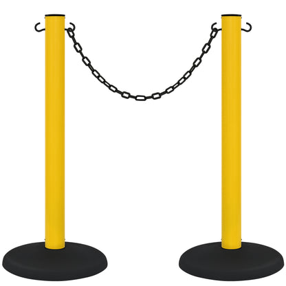 POSTE PLASTICO PARA CADENA (2 POSTES)