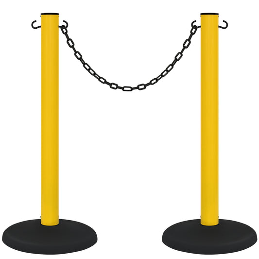 POSTE PLASTICO PARA CADENA (2 POSTES)