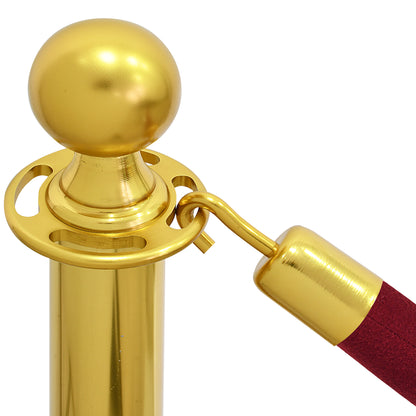 POSTE EJECUTIVO DORADO (2 POSTES)