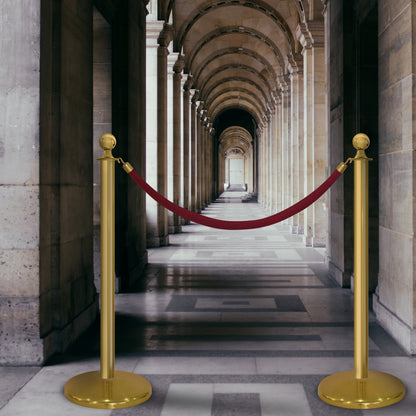 POSTE EJECUTIVO DORADO (2 POSTES)