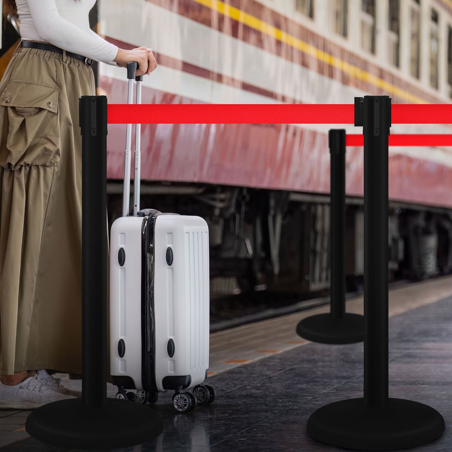 POSTE ECOMAX ROJO (2 POSTES)